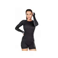 Gorilla Wear Selah Seamless Long Sleeve – Fekete