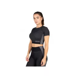 Gorilla Wear Selah Seamless Crop Top – Fekete