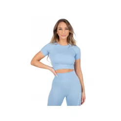 Gorilla Wear Selah Seamless Crop Top – Világoskék