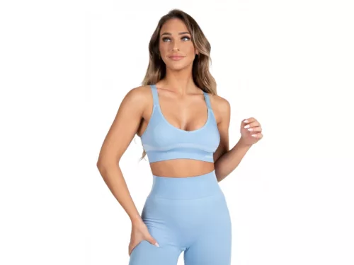 Gorilla Wear Selah Seamless Sports Bra – Világoskék