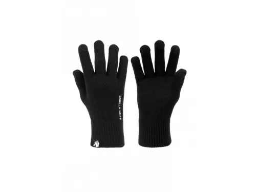 Gorilla Wear Waco Knitted Gloves – Fekete