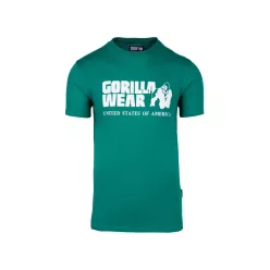 Gorilla Wear Classic Rövidujjú Póló – Kékeszöld