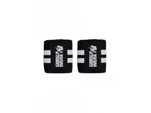 Gorilla Wear Ankle Wraps – Fekete/fehér