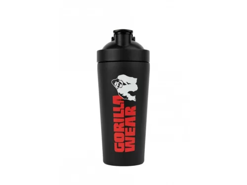 Gorilla Wear Metal Shaker 740ml – Fekete