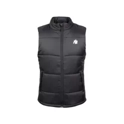 Gorilla Wear Irvine Pufi Mellény – Fekete
