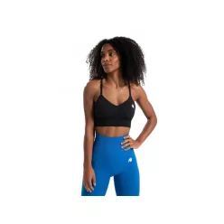   Gorilla Wear Olivia Seamless Varrásmentes Sportmelltartó – Fekete