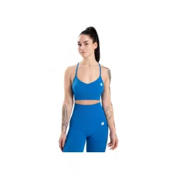   Gorilla Wear Olivia Seamless Varrásmentes Sportmelltartó – Kék