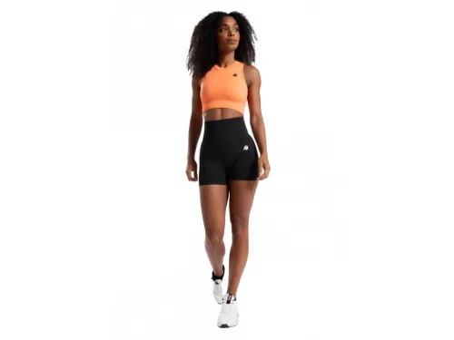 Gorilla Wear Olivia Seamless Varrásmentes Rövidnadrág – Fekete