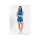 Gorilla Wear Olivia Seamless Varrásmentes Rövidnadrág – Kék