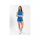 Gorilla Wear Olivia Seamless Varrásmentes Rövidnadrág – Kék
