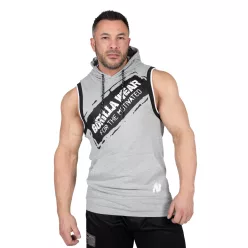 Gorilla Wear Loretto Hooded Tank Top – Szürke melírozott