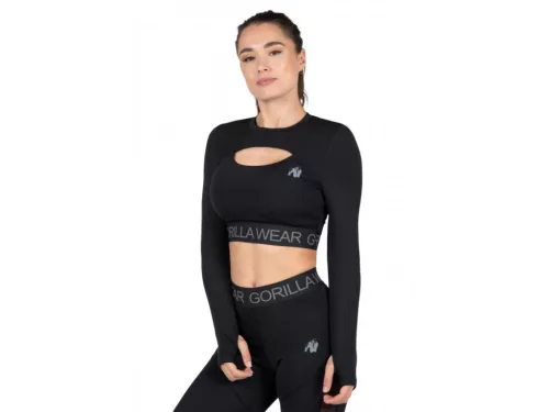 Gorilla Wear Osseo Long Sleeve – Fekete