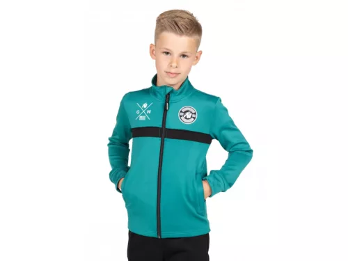 Gorilla Wear Vernon Kids Track Jacket – Teal zöld