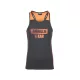 Gorilla Wear Wallace Tank Top – Szürke/narancssárga