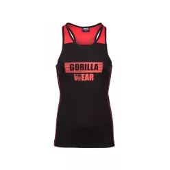 Gorilla Wear Wallace Tank Top – Fekete/piros