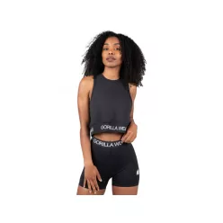 Gorilla Wear Colby Cropped Tank Top – Fekete