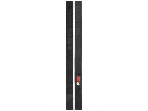 Gorilla Wear Leather Lifting Straps – Fekete