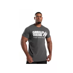 Gorilla Wear Classic Rövidujjú Póló – Sötétszürke