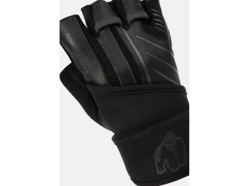 Gorilla Wear Dallas Csuklószorítós Kesztyű 2.0 – Fekete/szürke