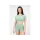 Gorilla Wear Whitney Seamless Varrásmentes Rövid Felső – Zöld
