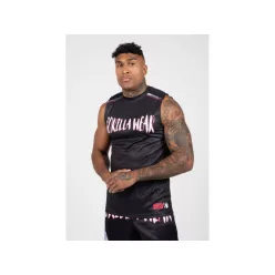 Gorilla Wear Clayton Trikó – Fekete/piros