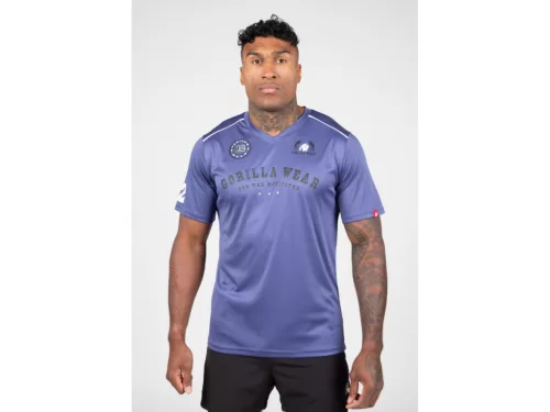 Gorilla Wear Baltimore Rövidujjú Póló – Kék