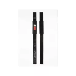   Gorilla Wear Padded Silicone Lifting Straps – Black – Fekete