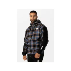 Gorilla Wear Kenton Cipzáros Dzseki – Fekete/kék