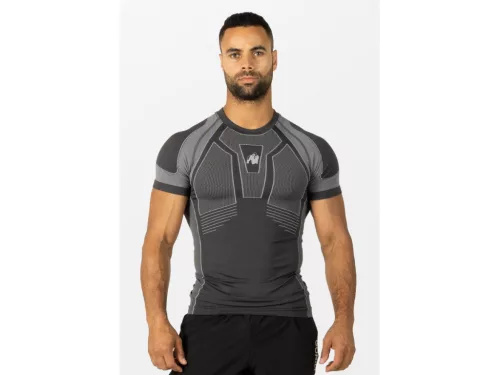 Gorilla Wear Arcata Varrásmentes Rövidujjú Póló – Sötétszürke