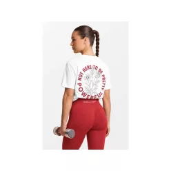 Gorilla Wear Vienna Túlméretezett Póló – Fehér