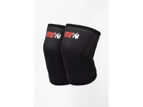 Gorilla Wear 5mm Premium Térdvédő – Fekete