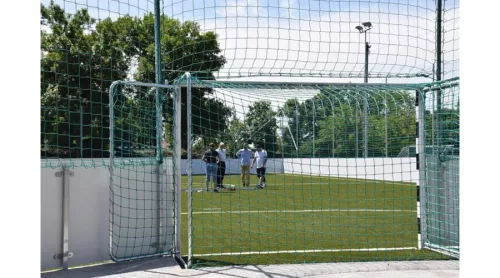 S-Sport Kapuháló, 4 mm szálvastagságú, 10 cm lyukbőségű, 3x2 m S-SPORT GREEN (MLSZ)