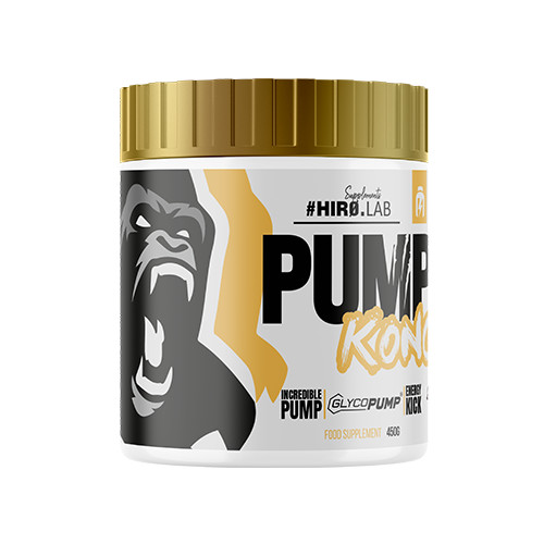 Hiro.lab Pump Kong Non Stimulant Pre-Workout Formula - Stimulánsmentes Edzés Előtti 300 g