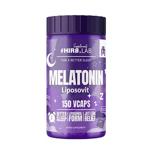 Hiro.Lab Melatonin 1 mg Liposovit 150 Kapszula