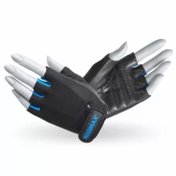 Madmax Rainbow Fitness Kesztyű - Fekete/Cián Kék