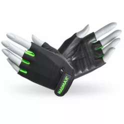 Madmax Rainbow Fitness Kesztyű - Fekete/Neon Zöld