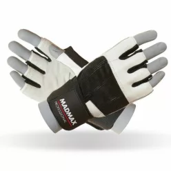Madmax Professional White Csuklószorítós Kesztyű