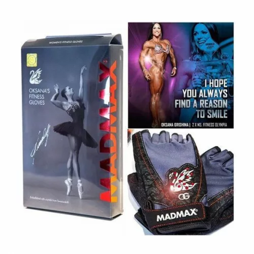 Madmax Oksana^s Swarovski Elements Fitness Női Kesztyű