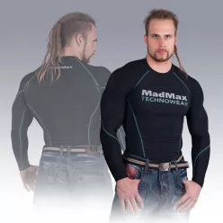   Madmax Compression Long Sleeve Top Piros Hosszú Ujjú Felső