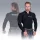 Madmax Compression Long Sleeve Top with Zip Zöld Hosszú Ujjú Felső Cipzárral