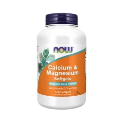 Now Foods Calcium & Magnesium 120 Lágykapszula