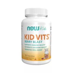 Now Foods Kid Vits 120 Rágótabletta Berry Lemonade