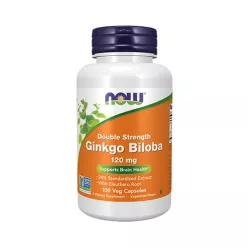 Now Foods Double Strength Ginkgo Biloba 120 mg 100 kapszula
