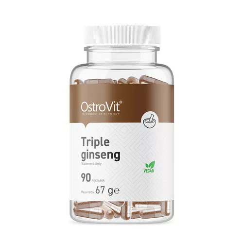 Ostrovit Triple Ginseng Vege 90 kapszula