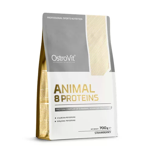 Ostrovit Animal 8 Protein 700 g Strawberry