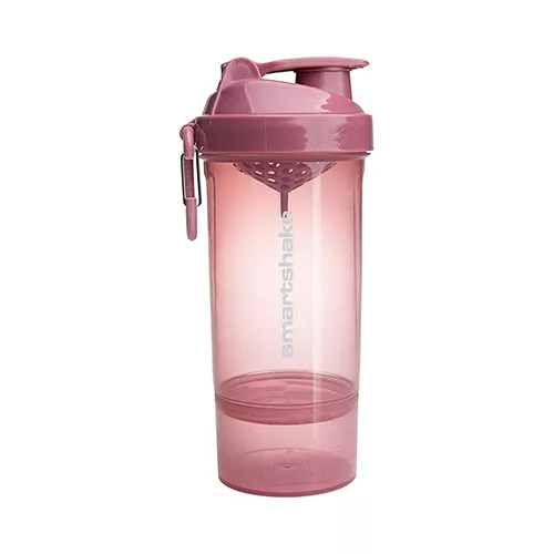 Smartshake Original 2go One Portartós Shaker 800 ml Deep Rose/Áttetsző Rózsaszín