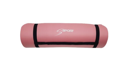 S-Sport Jóga szőnyeg / fitnesz szőnyeg, extra vastag, mályva