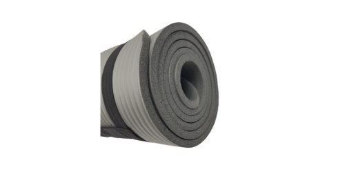 S-Sport Jóga szőnyeg / fitnesz szőnyeg, extra vastag, szürke