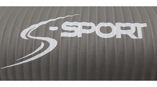 S-Sport Jóga szőnyeg / fitnesz szőnyeg, extra vastag, szürke