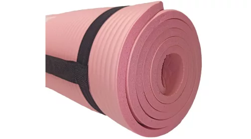 S-Sport Jóga szőnyeg / fitnesz szőnyeg, vastag, mályva